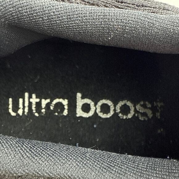Adidas Ultra Boost Womens Black Mesh Lace Up Low Top Running Sneakers Shoes Sz 7 - Picture 9 of 9